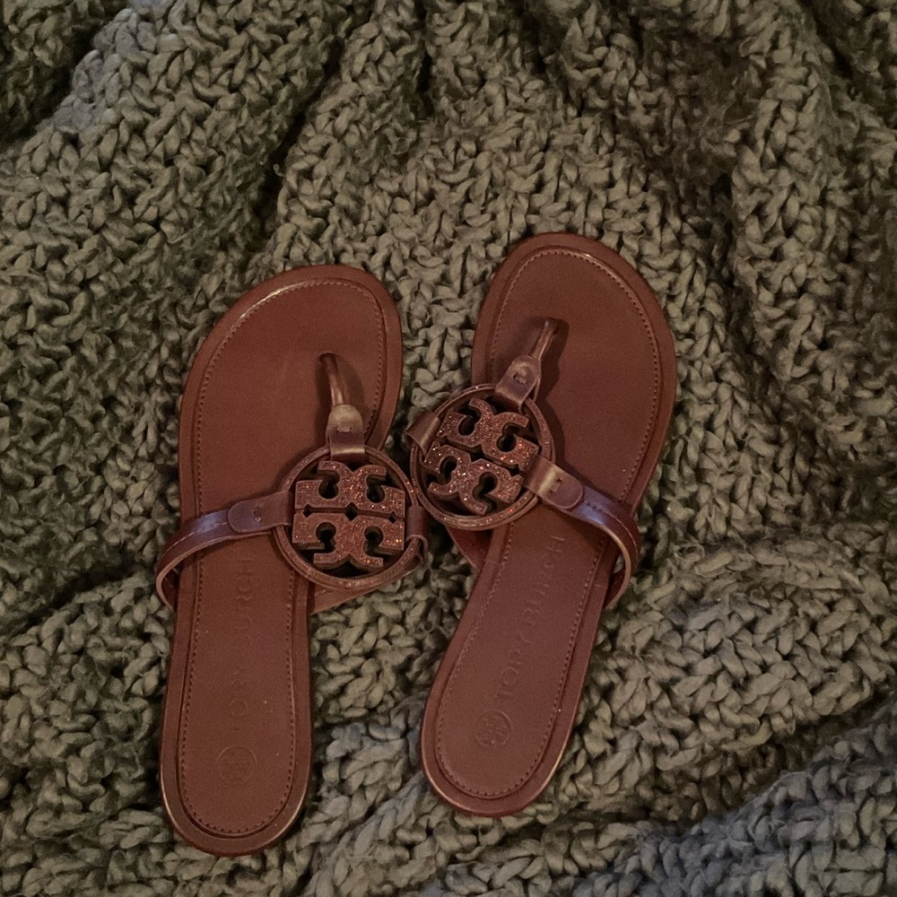 Tory burch embellished sandals